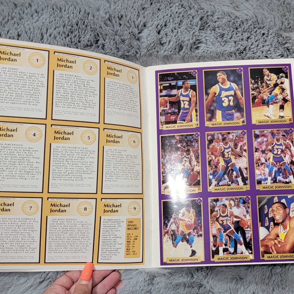 Vintage 1991 Tuff Stuff Jr. Michael Jordan Special Issue Magazine - Picture 3 of 8
